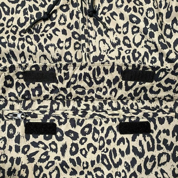 Obey Hooded Anorak "Sienna" Khaki Leopard - Picture 6 of 8